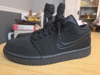 Jordan 1 Low Triple Black - 553558-056 for Sale | Authenticity