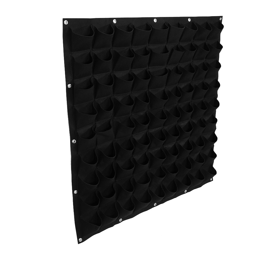 81 Pocket Plant Grow Bag Durable Hanging Planter For Home Garden Excellent