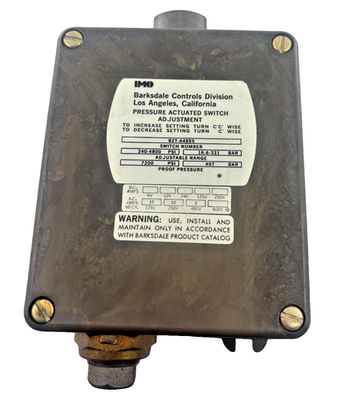 #ad #ad Barksdale B2T A48SS Pressure Actuated Switch – 240 4800 PSI $120.00
