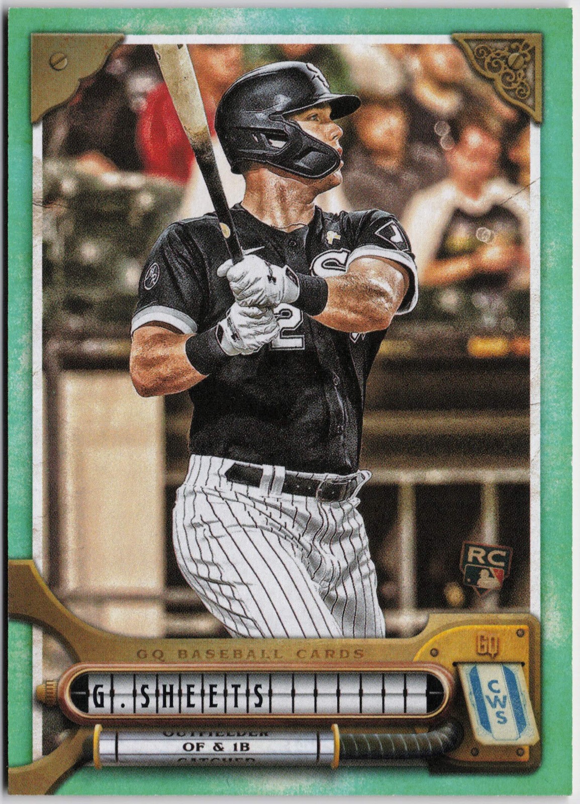 2022 Topps Gypsy Queen #259 Gavin Sheets Turquoise #/199