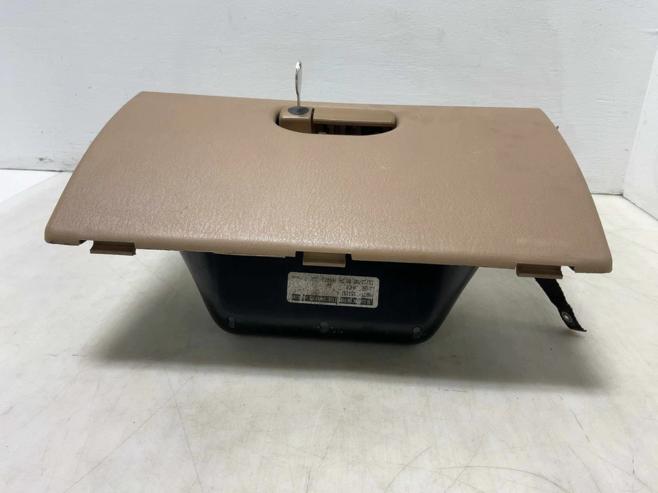 Jeep TJ Wrangler caixa de luvas lateral de passageiro com chave camelo 1999-2002 4233 - Imagem 2 de 4