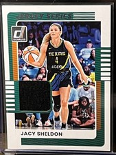 2025 Panini Donruss WNBA Jersey Series Jacy Sheldon #18 Fresh Pull Memorabilia