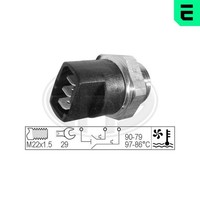 ERA Thermoschalter Temperaturschalter KüHlerlüFter 330281 FüR 35I Skoda Passat 1