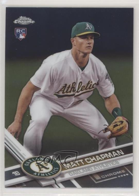 2017 Topps Chrome Update Target Exclusive Matt Chapman #HMT53 00n5