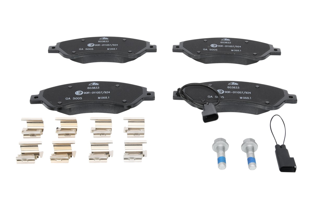 Fits ATE 13.0460-3833.2 HAM PADS. FORD TRANSIT 06-  ⭐UK Stock⭐