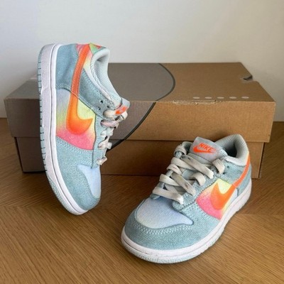 Nike Dunk Low  Heat Map  Toddler Sneakers HF4789-474- SZ 11 C