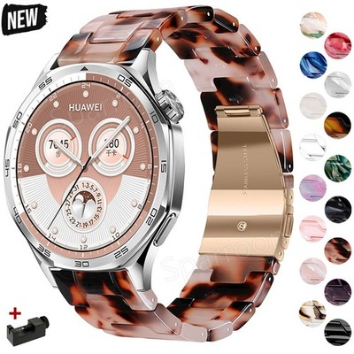 Luxury Resin Band For Samsung Galaxy Watch 7 FE 6 5 4 40/44mm 4 6 Classic Strap