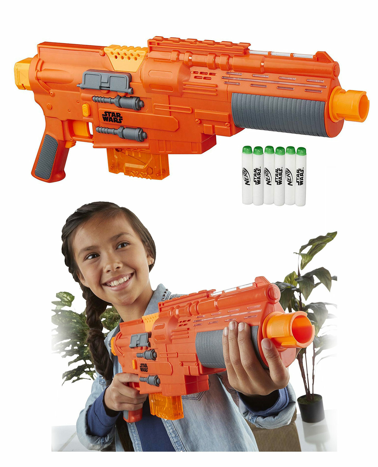 Nerf Star Wars Rogue One réplique Jyn Erso cadeau idéal pour anniversaire enfant