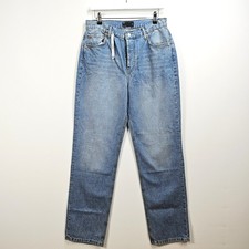 ASOS Design Blue Straight Leg Jeans W32 L32 BNWT Relaxed Fit Denim