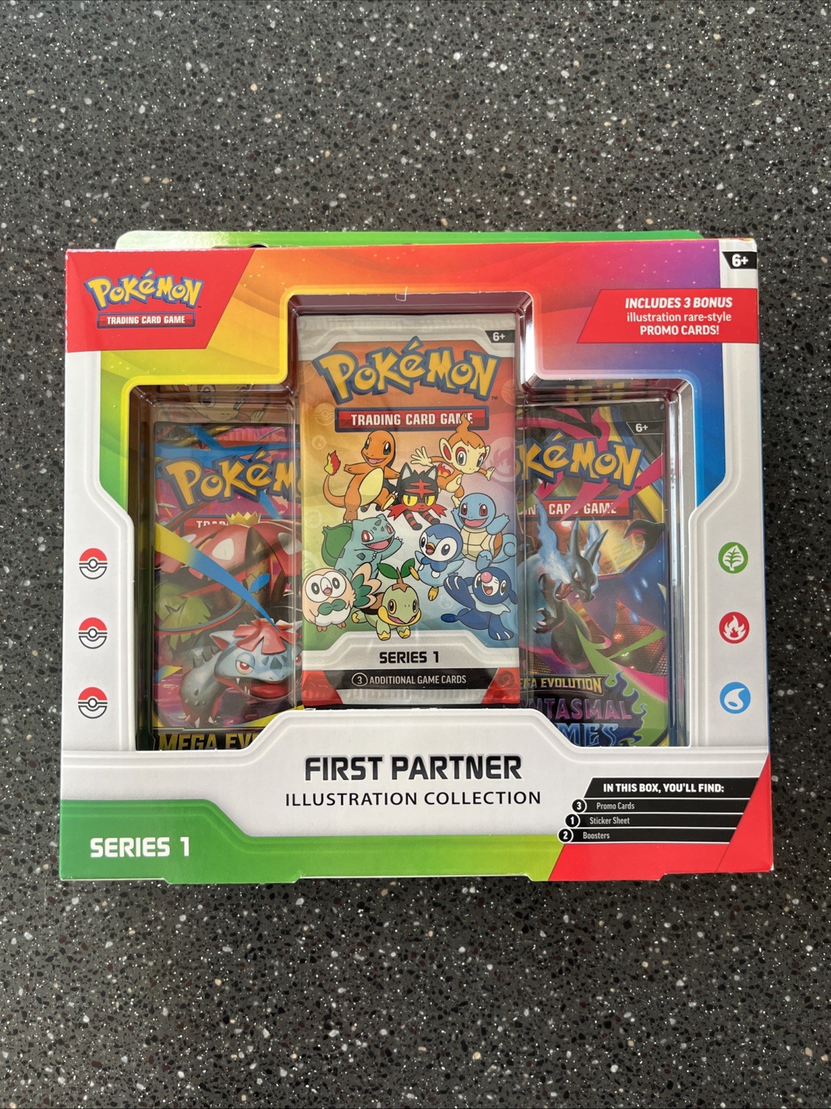 Pokemon FIRST PARTNER Illustration Collection SERIES 1 NEW SEALED TCG