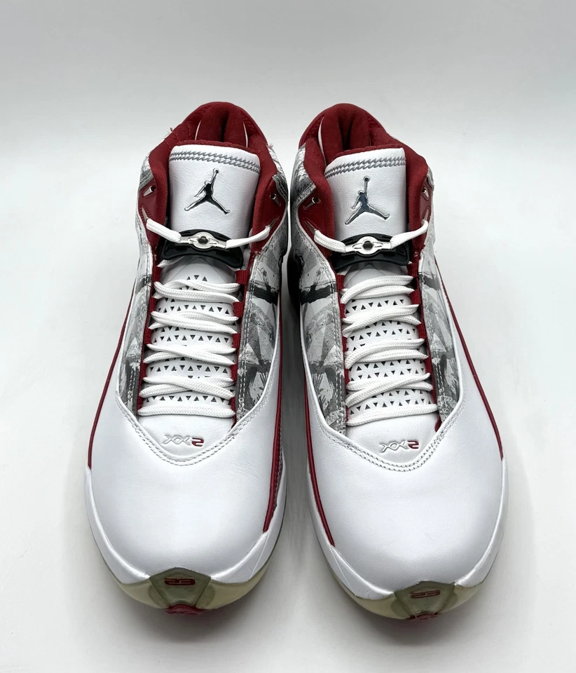 Nuevo Nike Air Jordan 22 OG 'Omega' Blanco Rojo 315299 162 Hombres talla 11 Foto 3 de 4