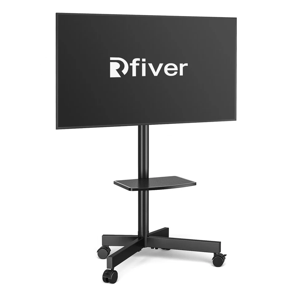 Rfiver Mobile TV cart for 23-65 英寸电视, 二手, 状况完好 — 第 3/4 张图片