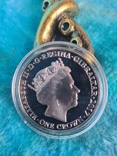 1 Oz Gibraltar Commemorative Coin. Not Silver.