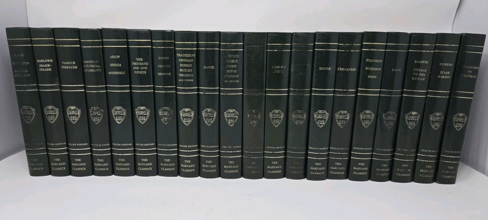 The Harvard Classics Deluxe Edition Books 1937, 1938 20 Volumes