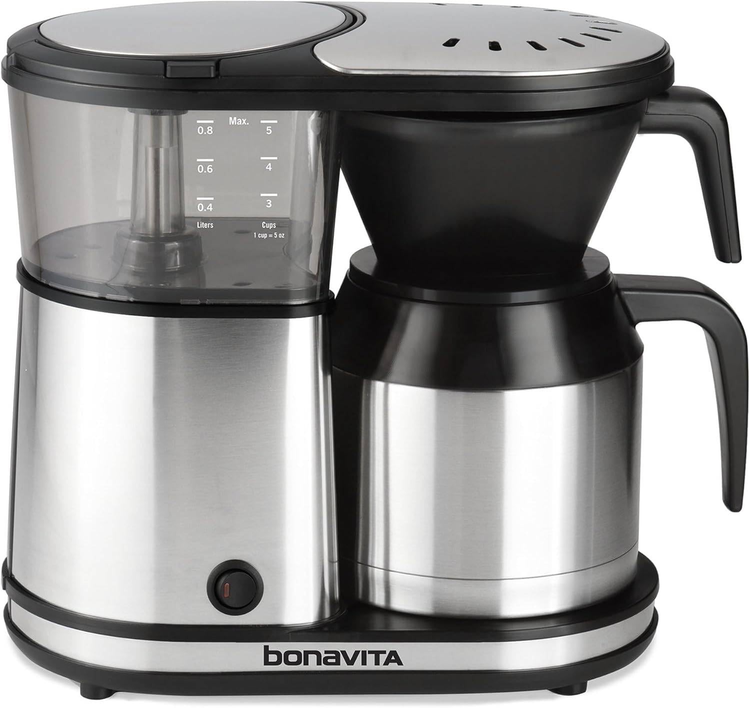 Machine, One-touch Pour Over, Auto Pause Brewing With...