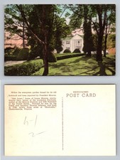 Charlottesville, VA-Virginia, Ash Lawn Home of James Monroe Vintage Postcard
