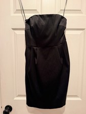 Express Design Studio Women's Strapless Mini Dress Black Size 2