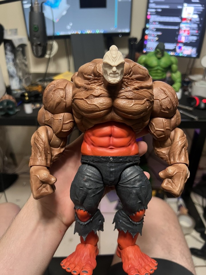 Absolute Bane Monster Version Unpainted HEADSCULPT Only 1/12 DC ...