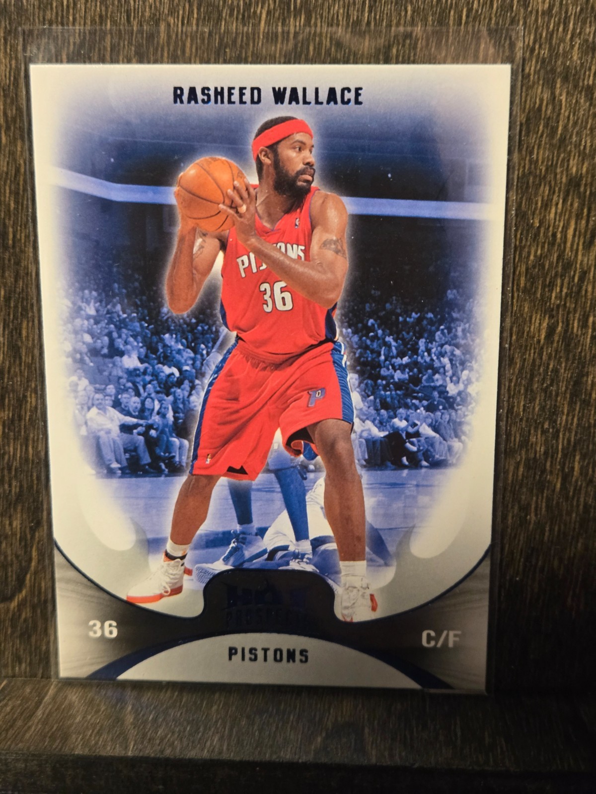 2008-09 Fleer Hot Prospects Blue Rasheed Wallace #84