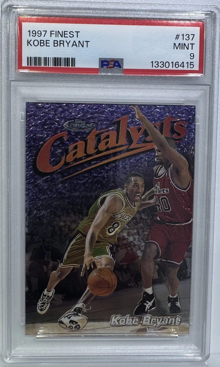 1997-98 Topps Finest - Kobe Bryant #137 for sale | eBay