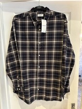 Camicia JACK & JONES a quadri manica lunga - taglia 2XL (+ plus fit) petto 56" - nuova con etichette