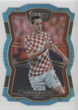 2017 Panini Select Mezzanine Die-Cut Light Blue Prizm 158/249 Nikola Kalinic 0a7