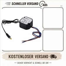 12V Unterputz-Netzteil IP67 12W f&uuml;r IP-Kameras 50x48x25mm