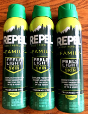 3 REPEL INSECT REPELLENT COMPLETE 8 HR PROTECTION SPRAY Mosquitoes Ticks 4 oz