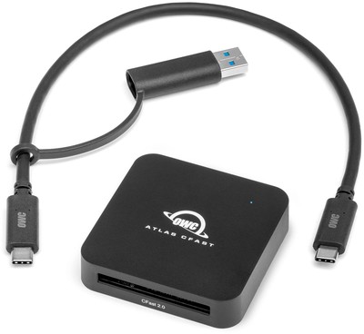 Atlas CFast Card Reader USB-C/USB-A CFast 2.0 Card Reader,OWCTCCFSTRDR