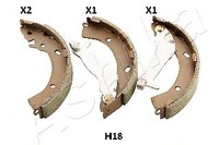 Ashika 55-0H-H18 Bremsbackensatz Hinterachse FÜR Hyundai Kia
