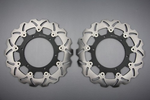 TARAZON 300mm 2 Disco Dischi Freno Anteriore per Yamaha V-Max 1200 93-07 XJR1300 99-17 YZF R1 98-03 YZF R6 99-02 XJ 600 N XT 660 Z TENERE 08-13 XVS 1100 1300 FJR1300