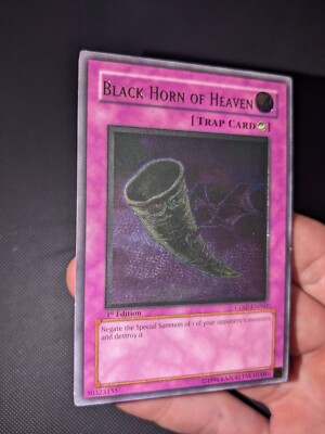 YUGIOH BLACK HORN OF HEAVEN CDIP-EN060 1ST ULTIMATE LP | eBay