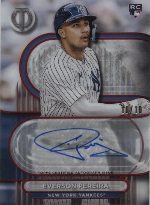 2024 Topps Tribute - Everson Pereira #TA-EPE - 1 of 1