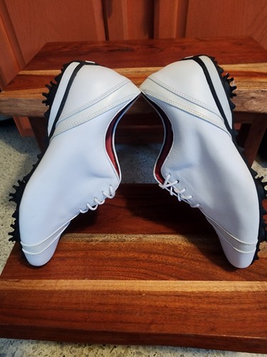 EUC Gr. 9 Footjoy Damen-Golfschuhe LoPro Collection weiß Schnürung 97135 - Bild 5 von 12