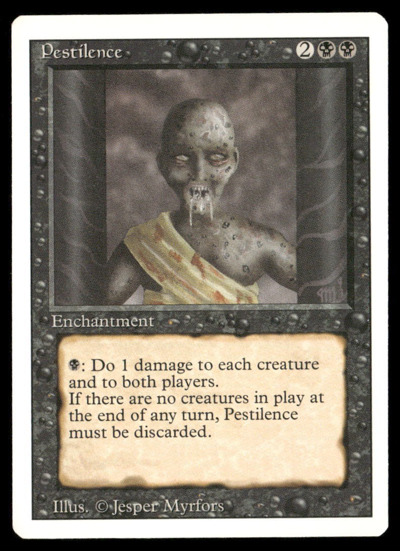MTG Pestilence - Revised Edition - Common - Magic the Gathering | eBay