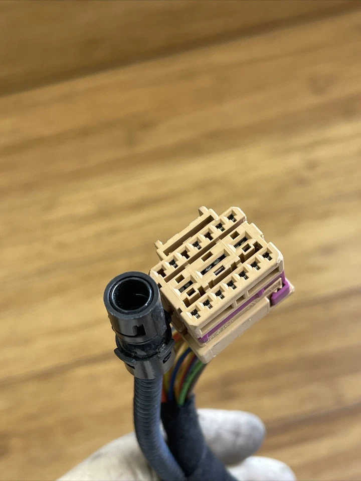 Porsche Macan 2015-2020 tapa maletero izquierdo arnés cable conjunto telar Foto 3 de 4