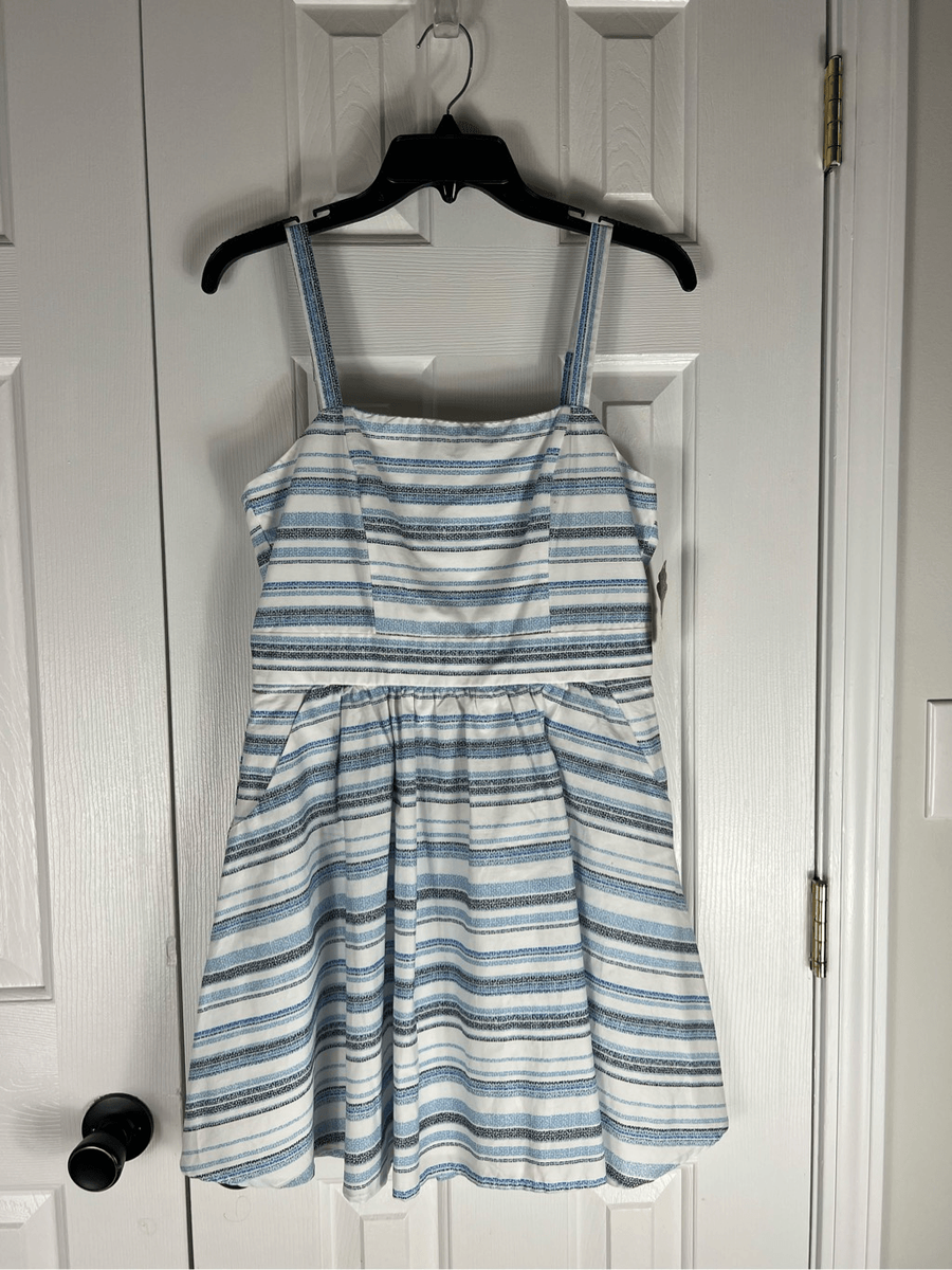altered state blue striped dress NWT Altar’d Womens Size M SIZE:US 6