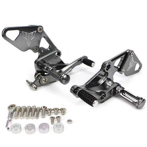 WOLFLINE CNC Adjustable Rearsets Rear Set Foot Peg For Yamaha MT FZ 07 2013-2020 - Picture 16 of 21