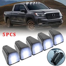 5x 12 Led Truck Wireless Solar Powered Roof Cab Lights White For Honda Ridgeline