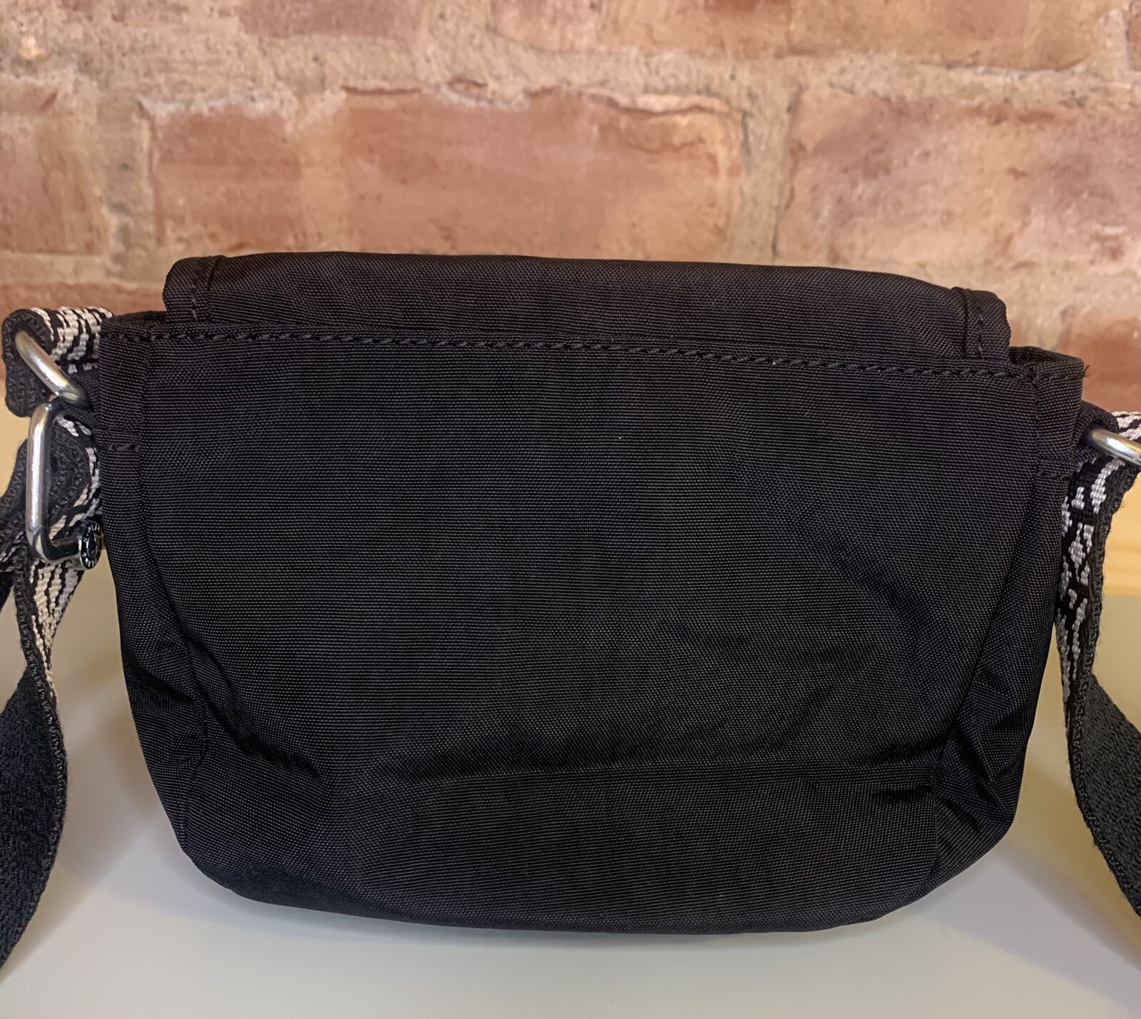 Kipling Live Light Black Small Crossbody Adjustable Strap Mini Purse image 8