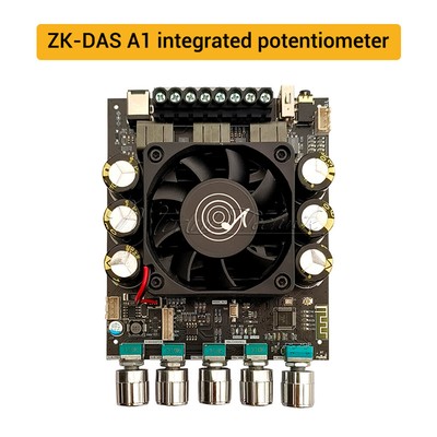 DSP A1 2X160W+200W 2.1CH Bluetooth Power Amplifier Subwoofer Amplifier Board DE