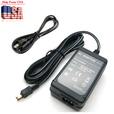 AC Adapter Power Supply For Sony Cyber Shot DSC-W115 DSC-W125 DSC-W130 DSC-W170