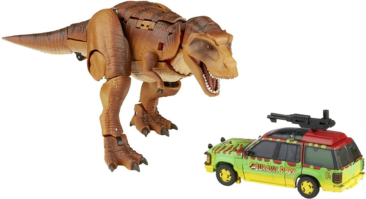 Hasbro Transformers Jurassic Park Mash-Up Tyrannocon Rex & Autobot