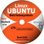 Linux Ubuntu 24.04.2 LTS DL-DVD, 64Bit Betriebssystem komplett