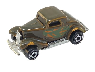 Hot Wheels Micro World 1979 Color Racer ‘34 Ford Window Roadster Car  Diecast