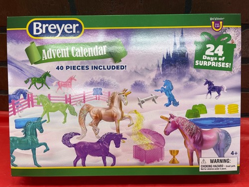 Breyer No. 700723 Advent Calendar Unicorn Magic 1:64 Scale in Box NEW! - Picture 3 of 4