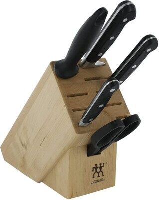 Zwilling J.A. Henckels Professional 's' 6 piece Knife Block Set - NIB, 35693-006