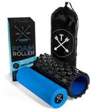 TRIBE Foam Roller: Premium Deep Tissue Massage Muscle Recovery. SALE 50 OFF