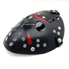 Halloween Freddy Jason Mask Scary Hockey Party Mask Friday 13th Full Mask Black