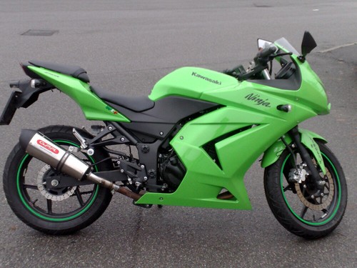 GPR exhaust approved titanium Gpe Ann Kawasaki Ninja 250R 2007-2014 - Picture 2 of 5